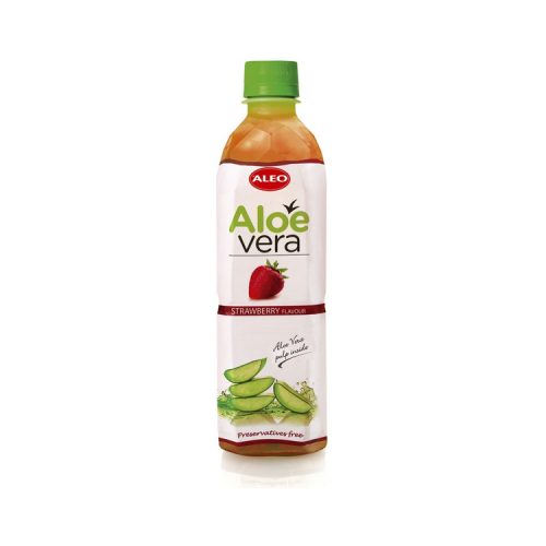 Aleo eper ízű aloe vera ital - 500ml