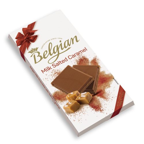 Belgian Milk Salted Caramel tejcsokoládé - 100 g