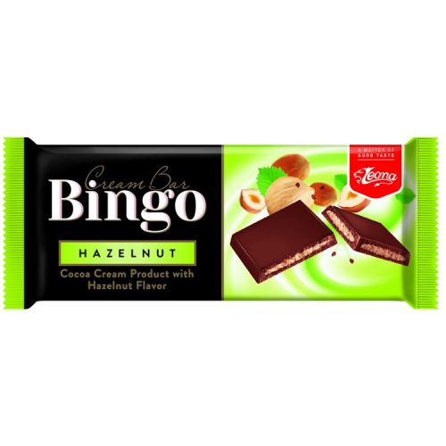 Bingo mogyorós krémmel töltött tejtábla - 90g