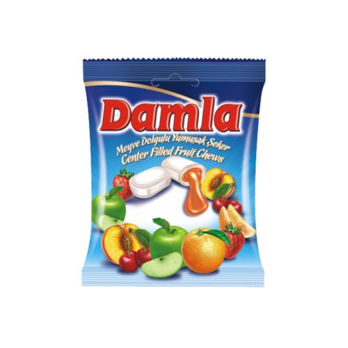 Damla cukor vegyes gyümölcs - 90g