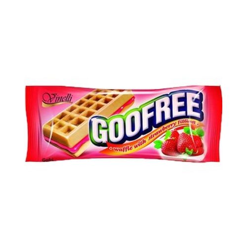 Goofree Epres Krémmel Töltött Gofri - 50G