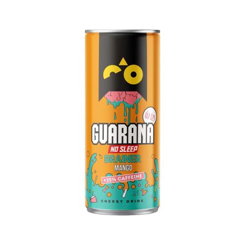 Guarana Brainer mangó energiaital - 250ml