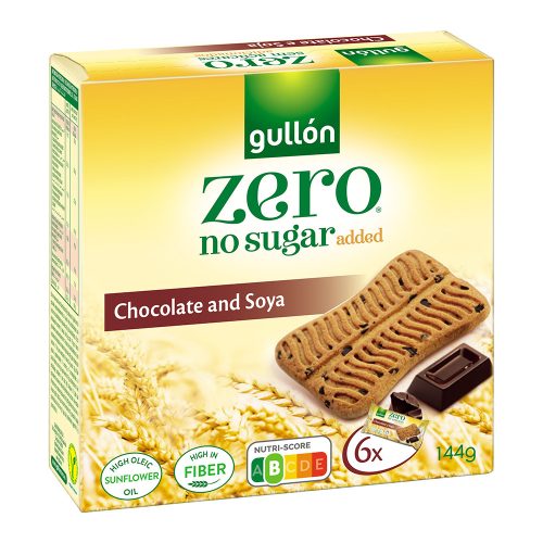 Gullon Snack csokis keksz - 144g