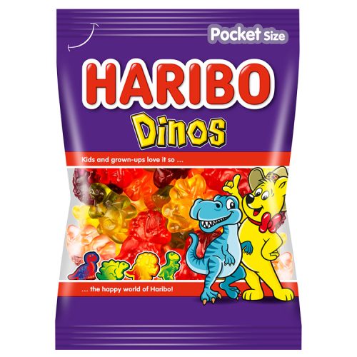 Haribo gumicukor Dínók - 100g