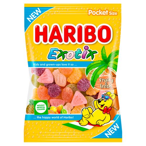 Haribo gumicukor Exotix - 100g