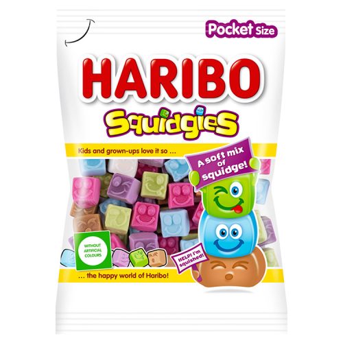 Haribo gumicukor squidgies - 80g