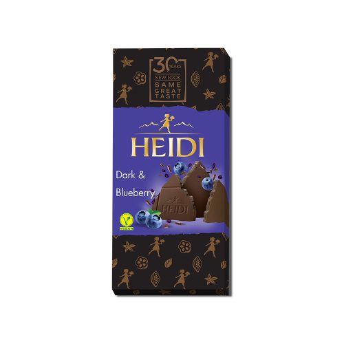 Heidi táblás étcsokoládé áfonya - 80g