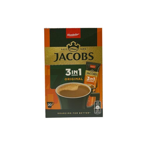 Jacobs 3in1 instant kávé dobozos - 304g