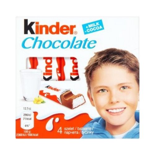 Kinder tejcsokoládé szelet T4 - 50g