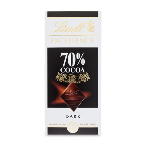 Lindt Excellence étcsokoládé 70% kakaótartalom - 100g