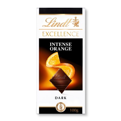 Lindt Excellence étcsokoládé narancs - 100g