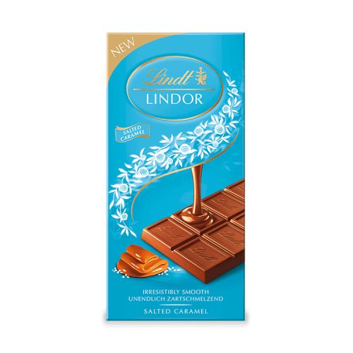 Lindt Lindor Salted Caramel tejcsokoládé - 100g