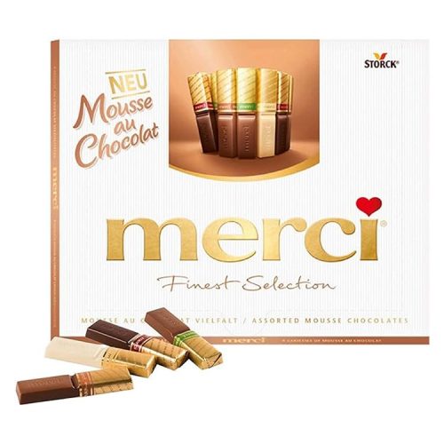 Merci desszert 4íz habkrémes mousse - 210g