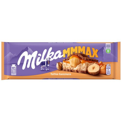 Milka táblás toffee egészmogyorós - 300g