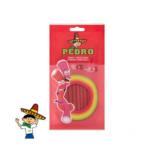 Pedro gumicukor strawberry belt vegán - 80g