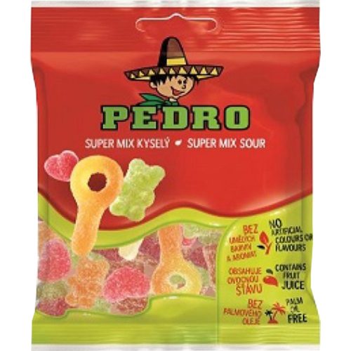 Pedro gumicukor super mix - 80g