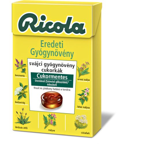 Ricola cukorka original herb - 40g