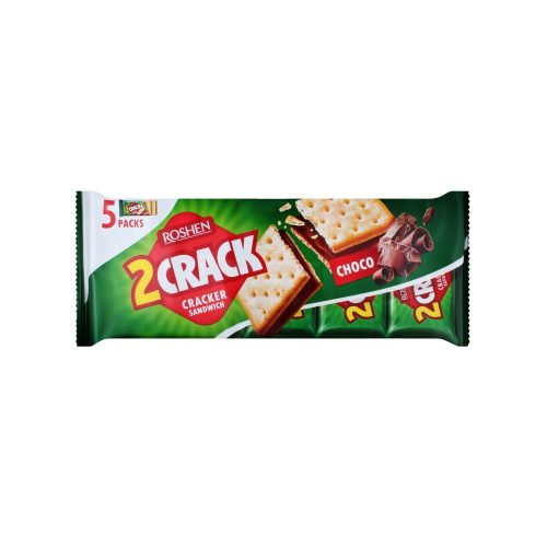 Roshen 2Crack csokoládékrémmel töltött keksz - 235g