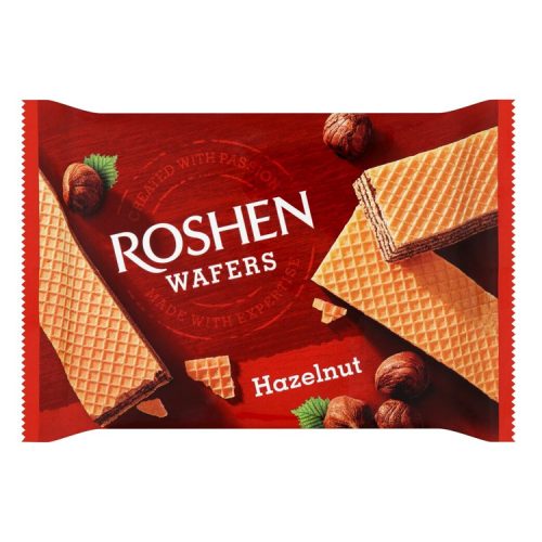 Roshen Wafers mogyorókrémes ostya - 72g