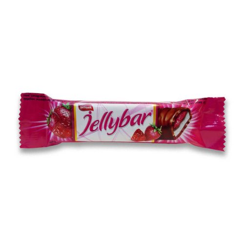 T. Jellybar eper ízű zselével töltött szelet-22g