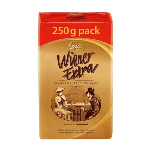 Gala Wiener extra kávé - 250g