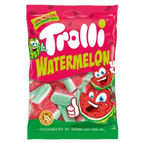 Gumicukor Trolli dinnye - 100 g