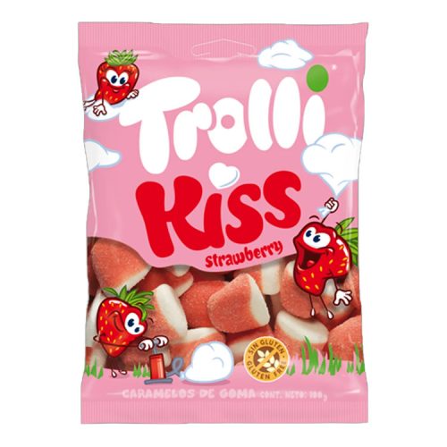 Gumicukor Trolli kiss - 100 g