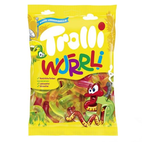 Gumicukor Trolli neongiliszta - 100 g