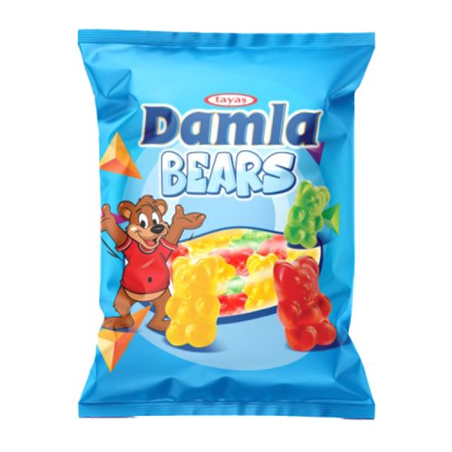 Damla vegyes gyümölcs ízű gumicukorka - 80g