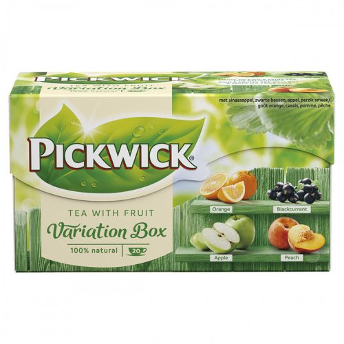 Pickwick tea Fruit Fusion variációk (Narancs, Feketerib., Alma, Őszib.) - 30g