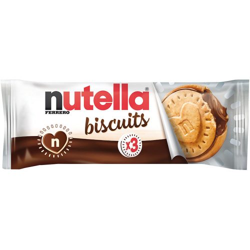 Nutella Biscuits Nutella-val töltött keksz T3 - 41,4g