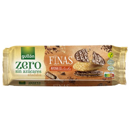 Gullon Thins zero tejcsokoládés zabkeksz - 150g