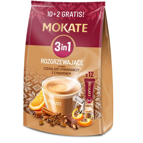 Mokate 3in1 csoki-narancs-fahéj 12*17g