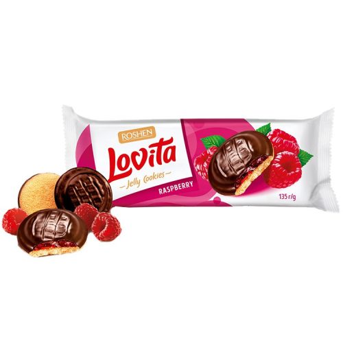 Lovita piskótatallér málnás - 135 g