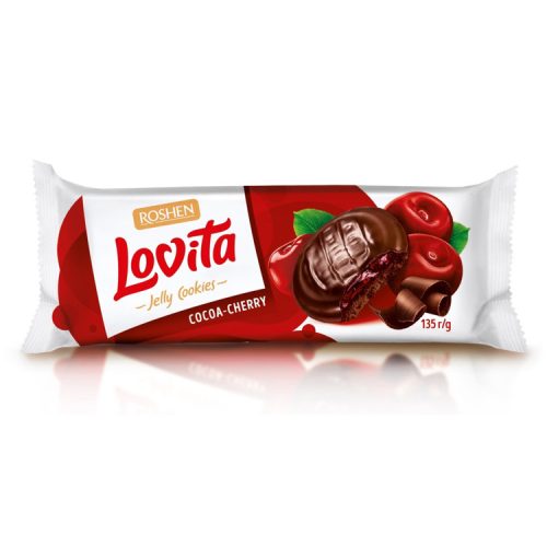 Lovita piskótatallér meggyes - 135 g