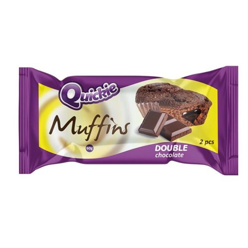 Quickie duplakakaós töltött muffin - 60 g