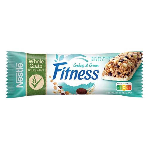 Nestlé Fitness gabonapehely-szelet Cookies & Cream - 16 x 23,5 g