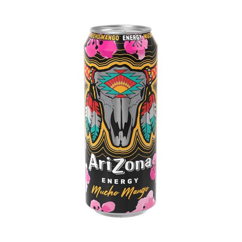 AriZona Energy Mucho Mango ízű dobozos energiaital - 500ml