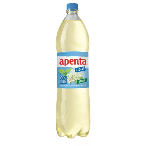 Apenta light bodza ízű szénsavas üdítő - 1500ml