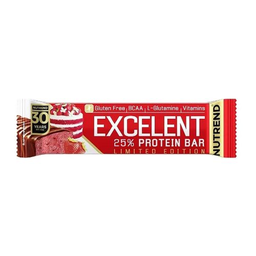 Nutrend Excelent epertorta ízű fehérje szelet - 85g