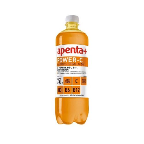 Apenta+POWER-C narancs-pomelo ízű üdítőital - 750ml