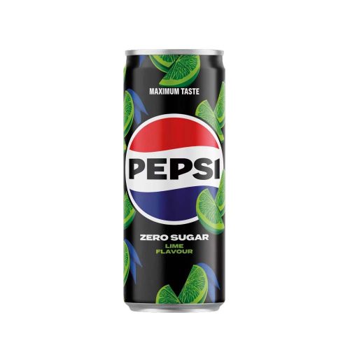 Pepsi Zero Lime szénsavas dobozos üdítőital - 330ml