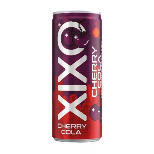 XIXO Cherry Cola ízű szénsavas üdítőital - 250ml