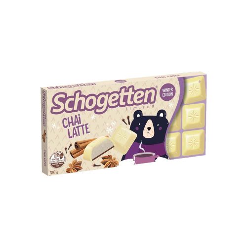 Schogetten Fehércsokoládé Chai Lattei - 100g