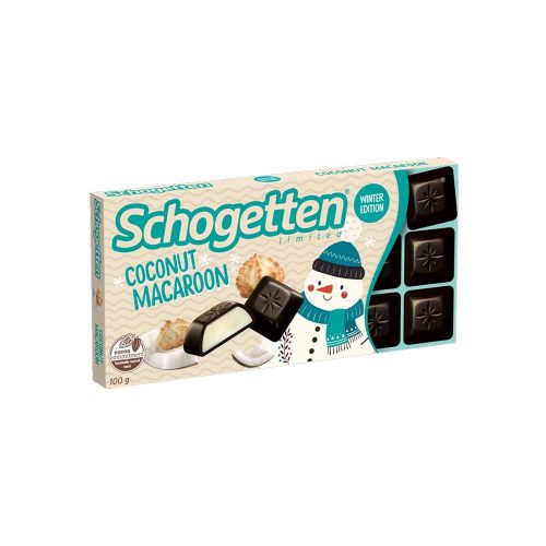 Schogetten Étcsokoládé Kókusz Macaron - 100g