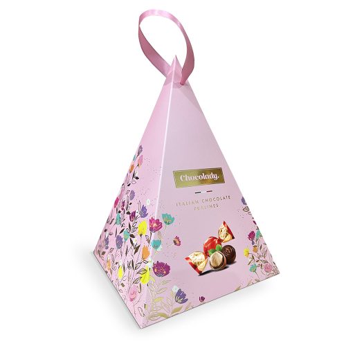 Chocolady Pyramid Baby Pink desszert - 130 g