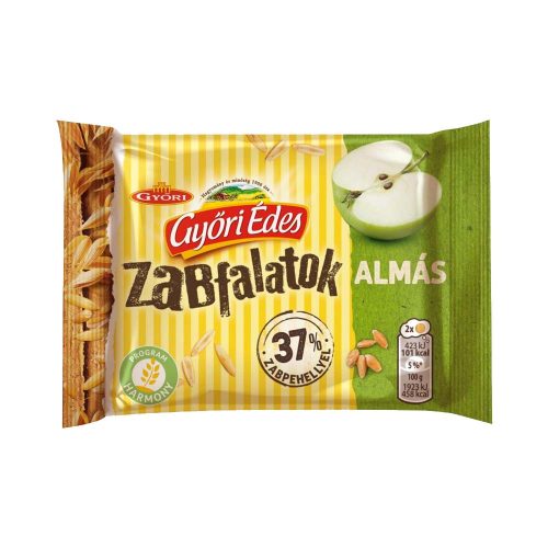 Győri zabfalat almás - 44g